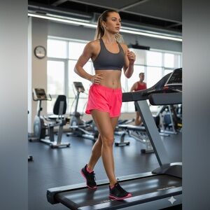 Old Navy Activewear Hot pink Workout Shorts Medium running training activewear